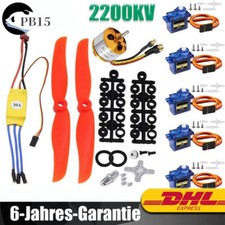 A2212 2212 2200KV bürstenloser Motor 30A ESC 6035 Propeller SG90 9G Micro Servo