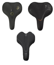 Fischer Fahrrad Trekking Sattel Schwarz