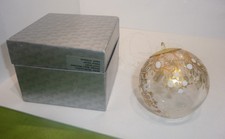 ROSENTHAL Weihnachstglaskugel - NUSSKNACKER Glas gold