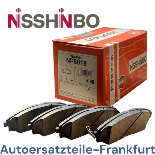 Nisshinbo bremsbeläge vorne - bremsbeläge,