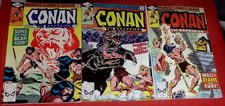 3 x Conan The Barbarian Marvel