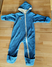Blauer Baby-Overall Gr. 74/80