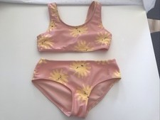 H&M Mädchen 2 Teiler Badeanzug Gr. 110/116 Mehrfarbig