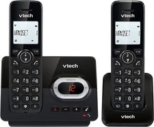 * VTech CS2051 schnurloses Telefon mit Anrufbeantworter und 2 Mobilteilen, ECO+ 