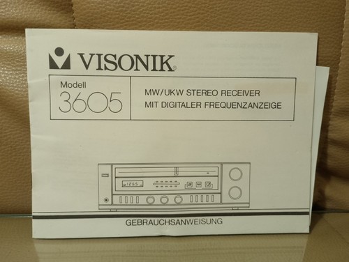 Visonik 3605 service - 3605,
