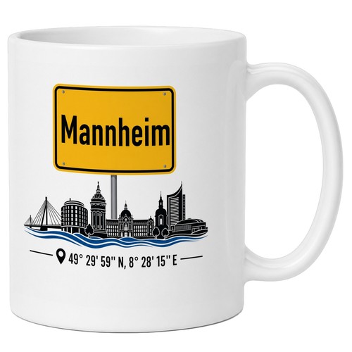 Lunalana mannheim tasse - mannheim,