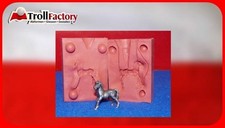 Zinngießform Pony stehend