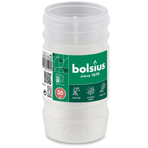 Bolsius nachfüllkerzen 2 - nachfüllkerzen, nr.
