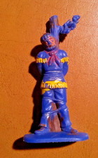 Cowboy Marterpfahl Blau Jean