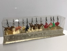 RU-RA Glasmerker 12x Bowle Trinkglas Anhänger 50er Jahre in OVP Deko Vintage