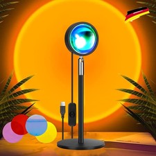 Sunset Lamp Projection