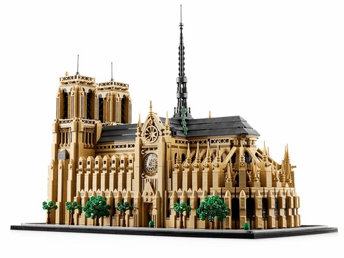 Lego architecture notre dame - architecture:, notre-dame