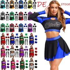DE Damen Cheer Leader Kostüm