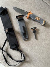 Gerber Bear Grylls Outdoormesser Orange, Survival Trekking Gebraucht