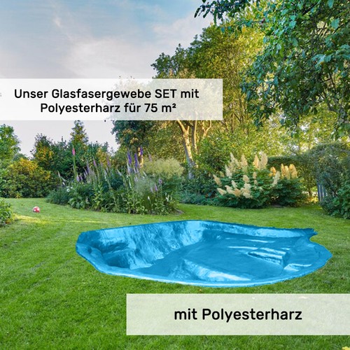 Komplettset teich bis - komplettset, m²