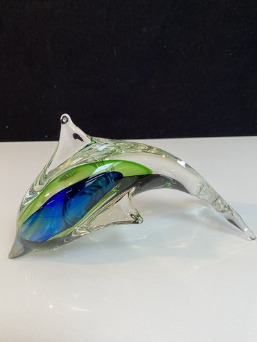 Murano glas delphin - glas,