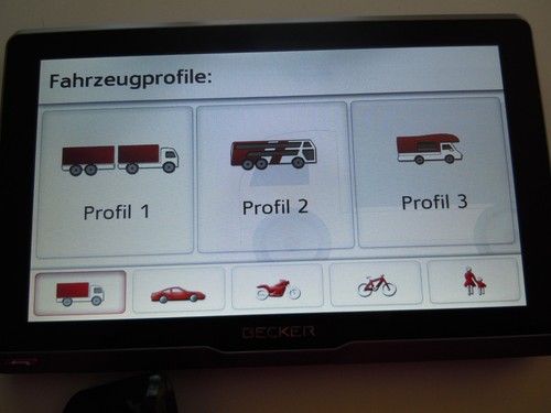 Becker active 7sl lkw bus - active,