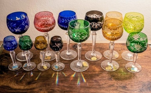 Bleikristall weingläser - ,