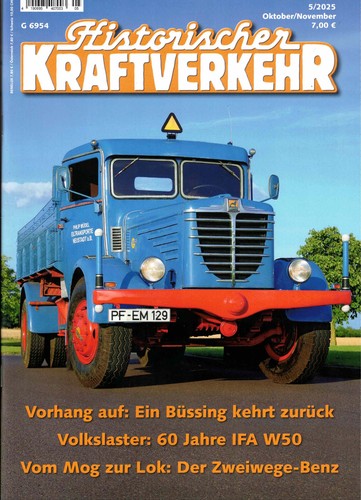 Historischer kraftverkehr heft - historischer,