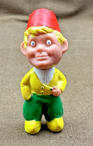 Ddr wackelkopf figur - wackelkopf, hartgummi