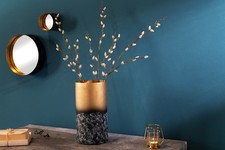 Dekorative Vase ABSTRACT gold