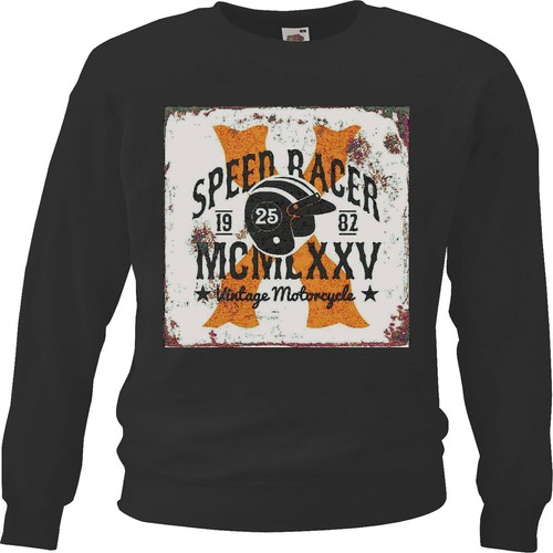 Sweatshirt speed racer vintage - speed,