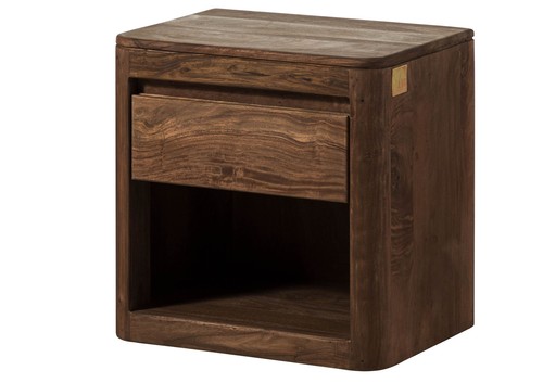 Nachttisch sheesham 50x35x50 - nachttisch,