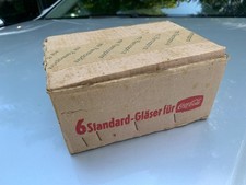 Coca Cola -  0,1l - 50er, 60er  Jahre  -  6 Stck. in orginal Karton