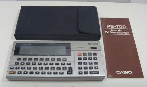 Casio 700 pocket - casio, pocket-computer
