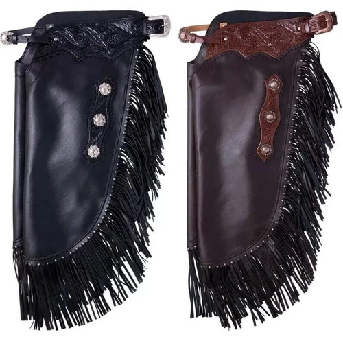 Western softy leather - chinks, /