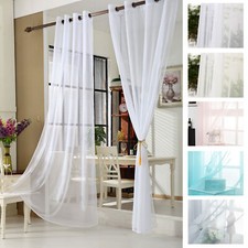 WOLTU Voile Gardine Vorhang