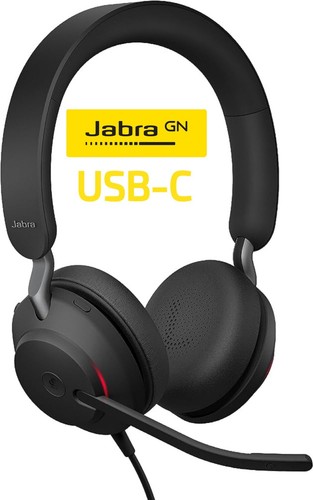 Jabra evolve2 usb stereo - 40, usb-c