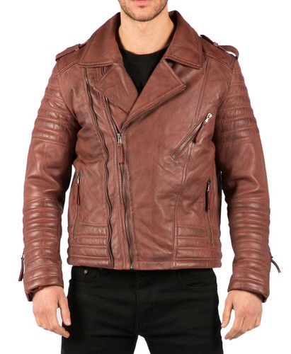Herrenjacke 100 echtleder - herrenjacke, 100%