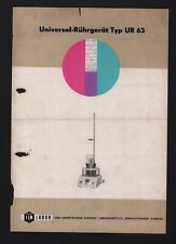 ILMENAU, Prospekt 1964, VEB Labortechnik Ilmenau Laborgeräte-Einrichtungen