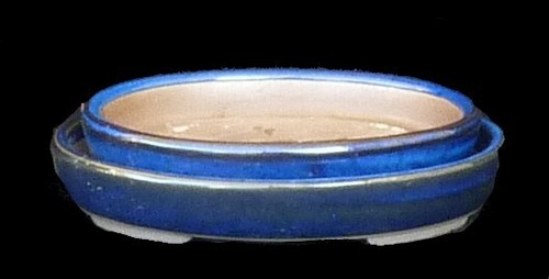 Bonsai schalenset blau - -,