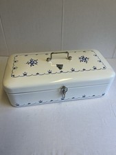 Emaille Brotkasten Antik Bavaria