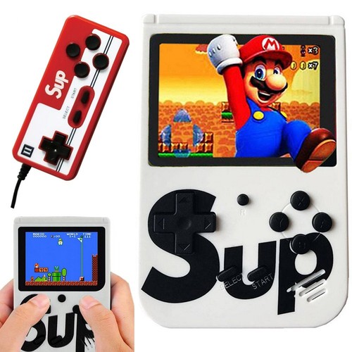 Retro mini spielkonsole mit - retro,