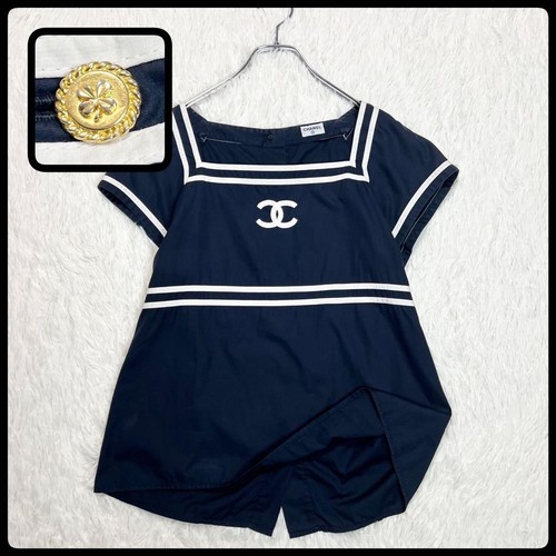 Chanel matrosenhemd bluse - chanel,