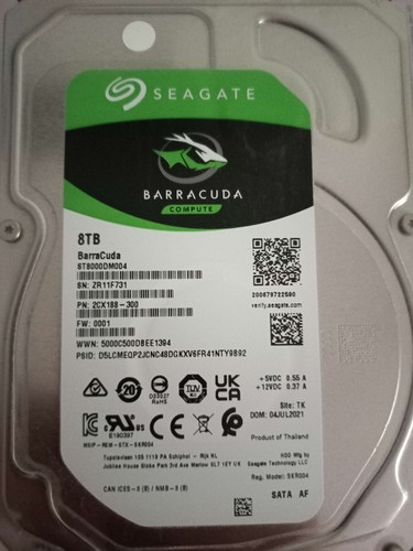 Seagate barracuda 8tb interne - barracuda,