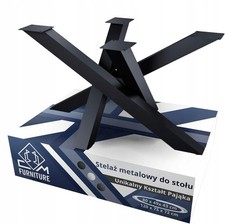 Tischgestell X-Form Metall