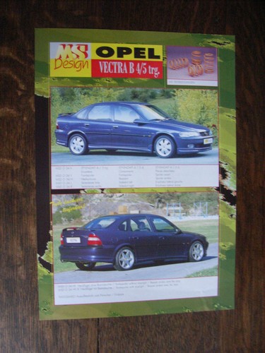 Design opel vectra - ms,