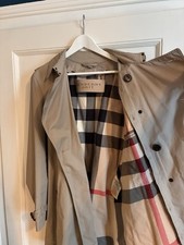 Burberry trenchcoat beige - beige, in