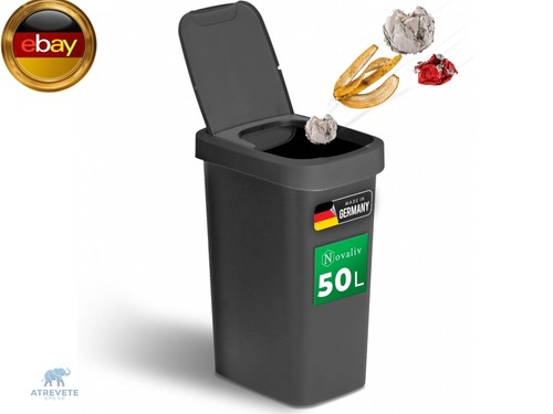 Mülleimer 50l mit - mit, 2in1