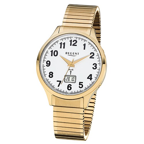 Regent herren armbanduhr gold - herren-armbanduhr,