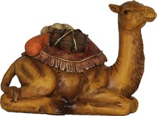 Krippenfigur Kamel liegend 9