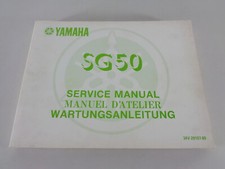 Werkstatthandbuch / Workshop Manual Yamaha Cross-Mofa SG 50 Sting Stand 1983