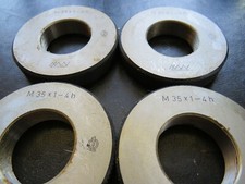 Gewinde Lehrring M 35 x 1 - 4h  GUT Feingewinde Gewindelehrring LMW #LA9-13#