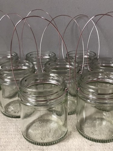 Hänge glas dose teelicht - glas,