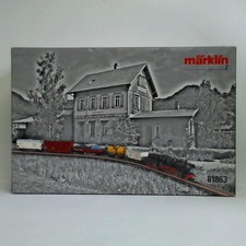 81863 Große Güterzug-Startpackung mit großer Gleisanlage und Fahrregler, Spur Z