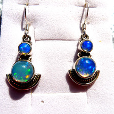 Silber Ohrhänger mit